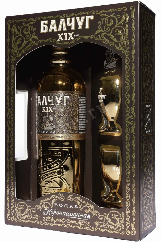 В подарочной коробке Balchug XIX Century in gift box with 2 glasses 0.5 л