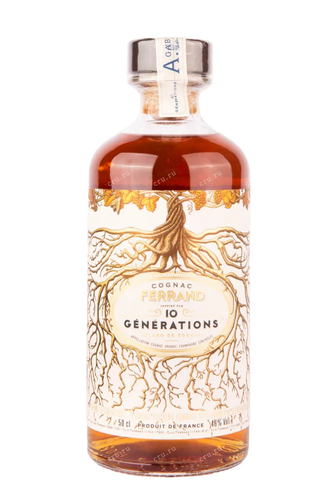 Коньяк Ferrand 10 Generations with gift box  0.5 л