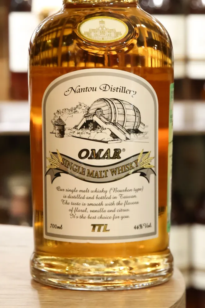 В магазине Крю Профи Omar Single Malt Bourbon Type in tube 0.7 л