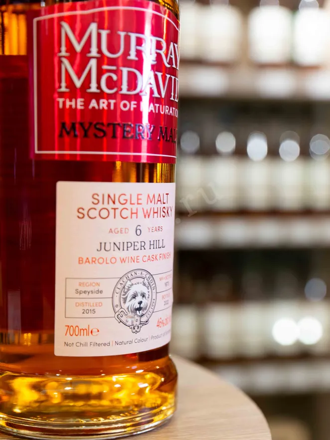 В магазине Крю Профи Murray McDavid Mystery Malt Juniper Hill 6 Years Old gift box 0.7 л