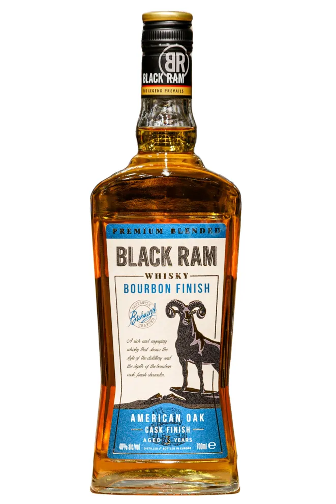 Виски Black Ram Bourbon Finish  0.7 л