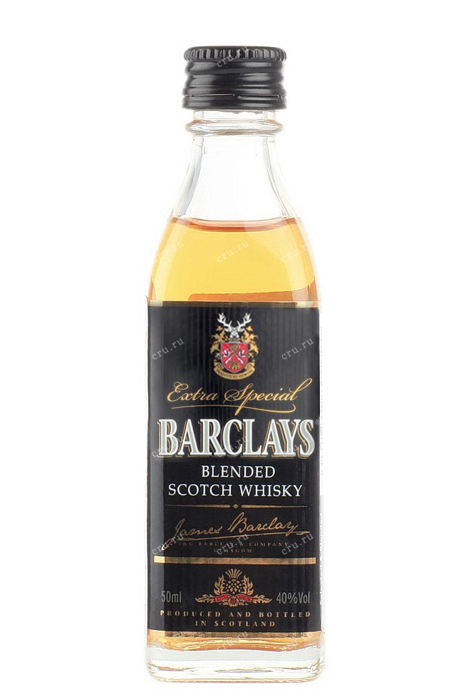 Виски Barclays 3 years  0.05 л