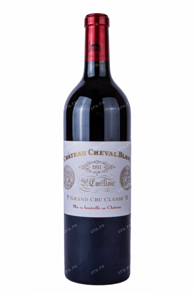 Вино Chateau Cheval Blanc St-Emilion AOC 1-er Grand Cru Classe 2011 0.75 л