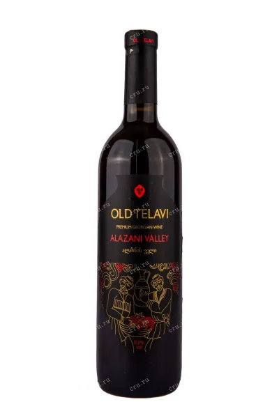 Вино Old Telavi Alazani Valley Red Semi Sweet 2020 0.75 л