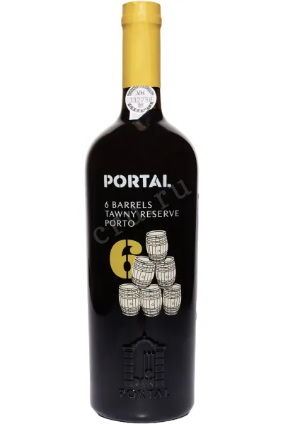 Портвейн Portal 6 Barrels Tawny Reserve 2016 0.75 л