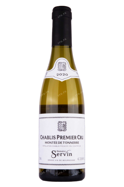 Вино Domaine Servin Chablis Premier Cru Montee de Tonnerre 2020 0.375  л