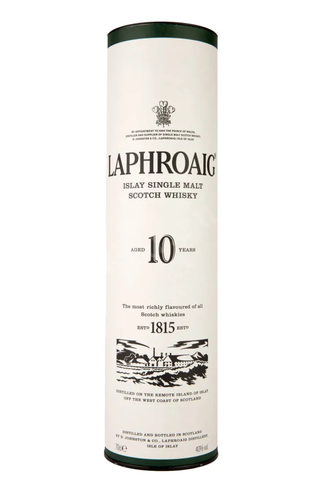 Туба Laphroaig 10 years 0.7 л