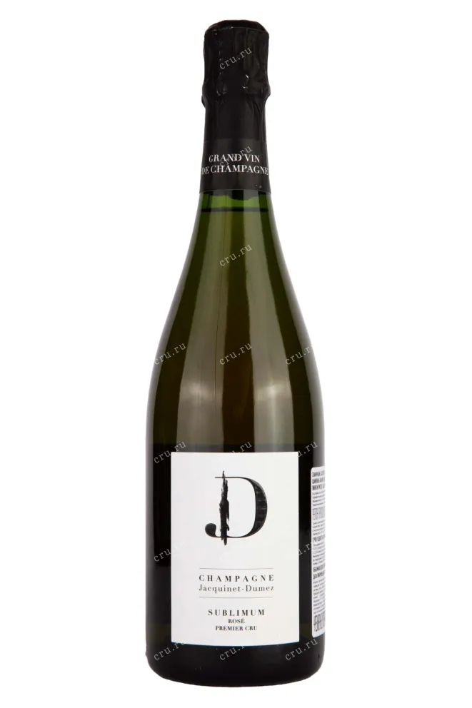 Шампанское Jacquinet-Dumez Sublimum Premier Cru 2018 0.75 л