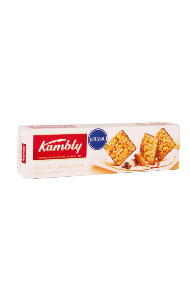 Печенье Kambly Eclats Croquants almond and milk chocolate 900 г
