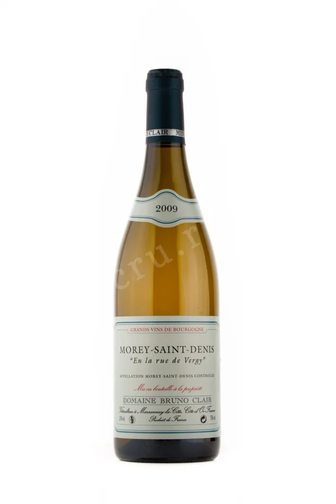 Вино Domaine Bruno Clair More-Saint-Denis "En la rue de Vergy" 2009 0.75 л