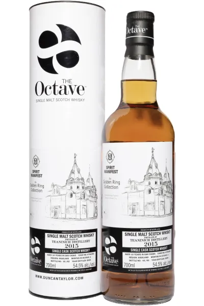 Виски  The Octave Spirit Manifest Golden Ring Collection Teaninich 10 Years Old in tube 2015 0.7 л