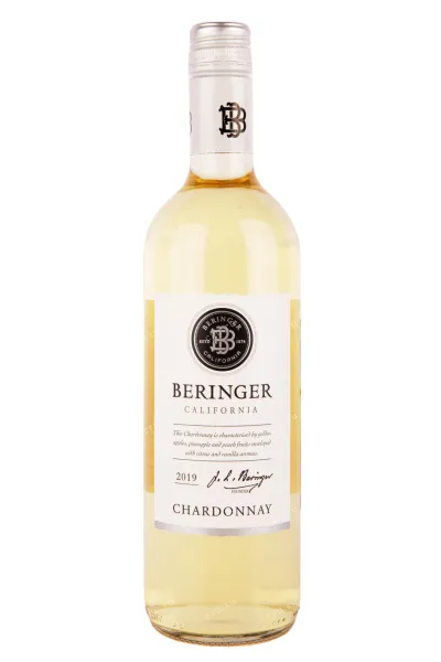 Вино Beringer Chardonnay 2019 0.75 л