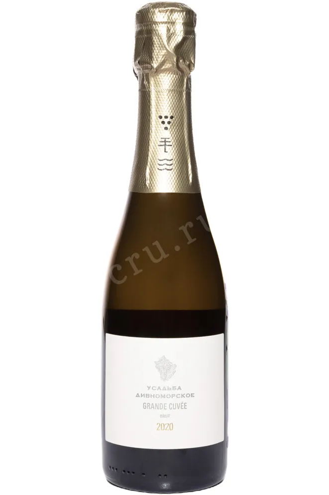 Игристое вино Усадьба Дивноморское Гранд Кюве 2020 0.375 л