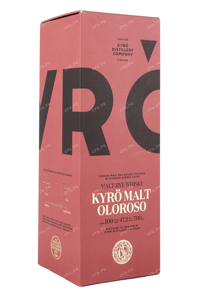 Подарочная коробка Kyro Malt Oloroso 0.7 л