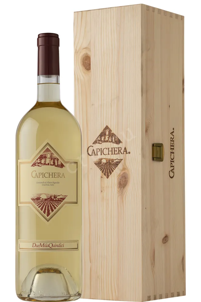 Вино Capichera in wooden box 2019 1.5 л