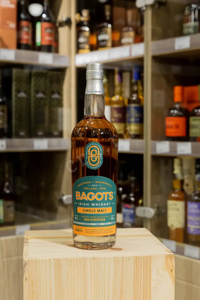 В магазине Крю Профи Bagots Single Malt in tube 0.7 л