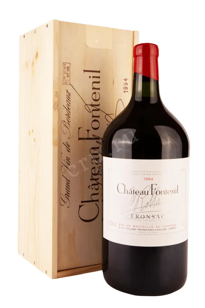 В деревянной коробке Chateau Fontenil Rolland Collection in gift box 1994 3 л