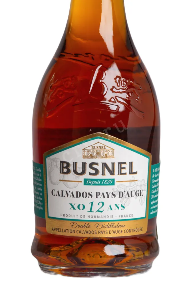 Этикетка Busnel Pays D'Auge XO 12 years 0.7 л