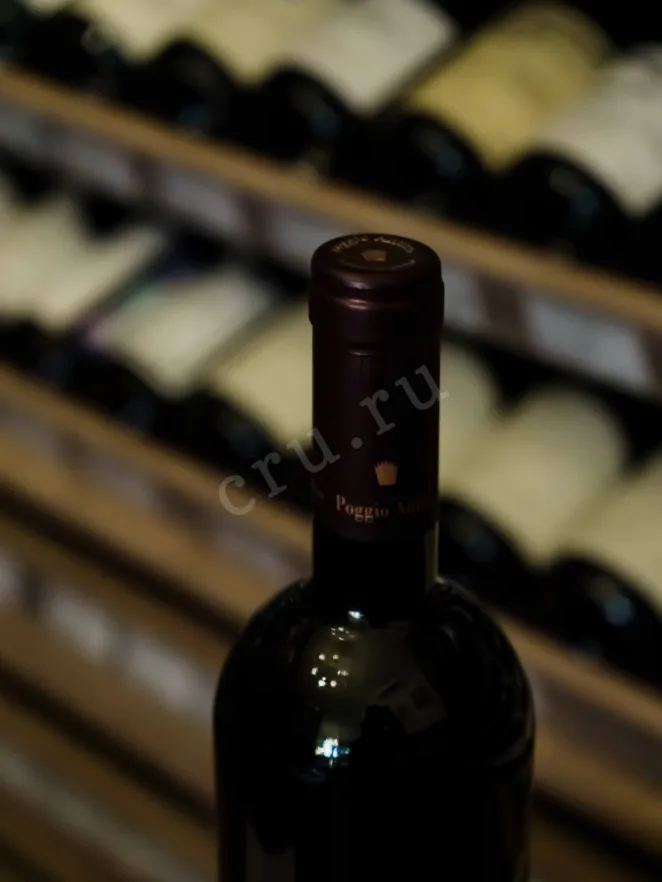 Пробка Poggio Antico Brunello di Montalcino Riserva 2016 0.75 л