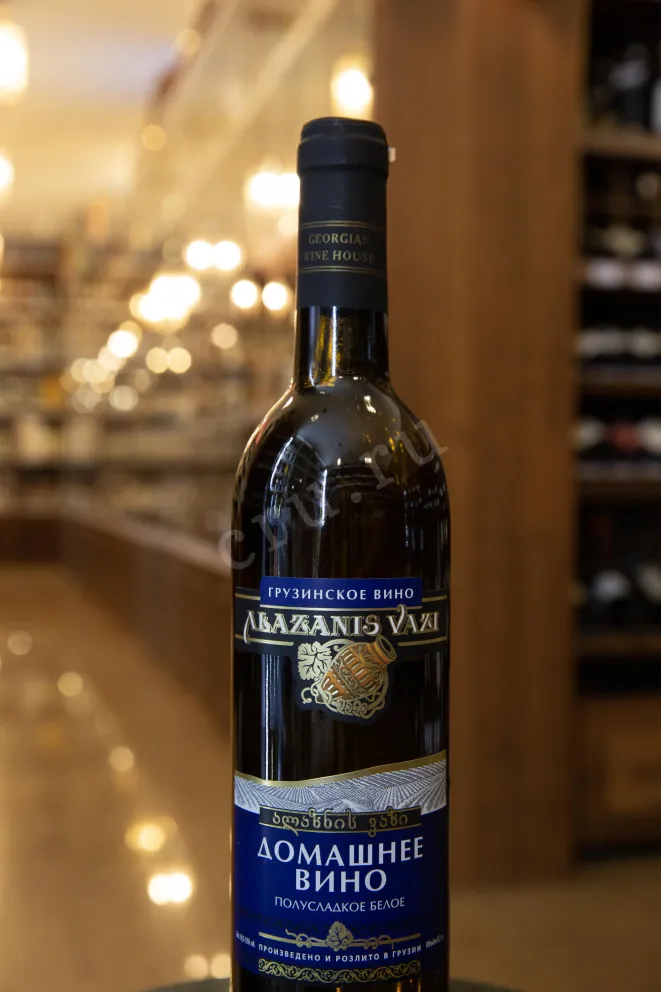 В магазине Крю Профи Alazanis Vazi Domashnee White Semisweet 0.75 л