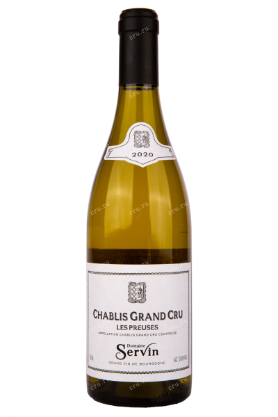 Вино Domaine Servin Chablis 1-er Cru Les Preuses 2020 0.75 л