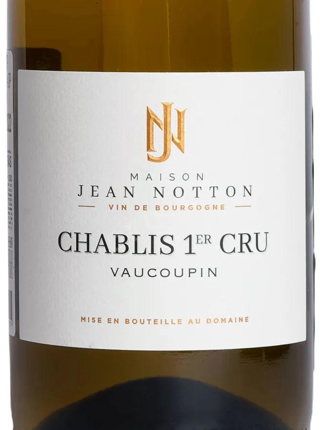 Вино Maison Jean Notton Chablis 1er Cru Vaucoupin 2022 0.75 л