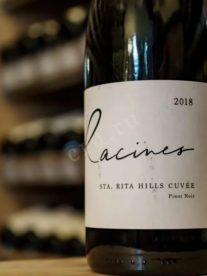 В магазине Крю Профи Racines Cuvee Santa Rita Hills Pinot Noir 2018 0.75 л