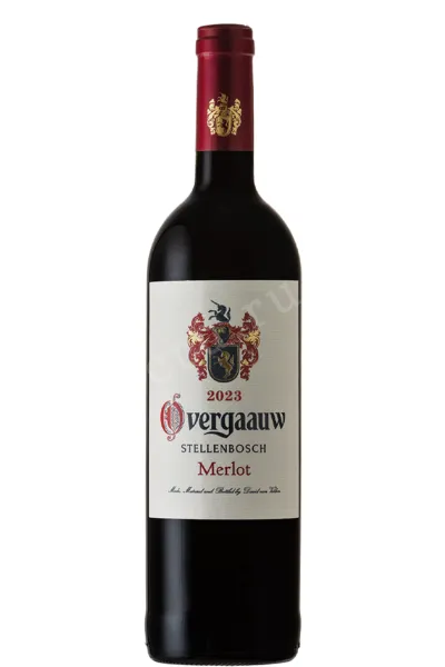 Вино Overgaauw Merlot Stellenbosch 2023 0.75 л
