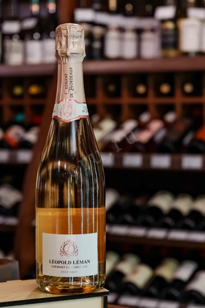В магазине Крю Профи Leopold Leman Rose Brut 2023 0.75 л