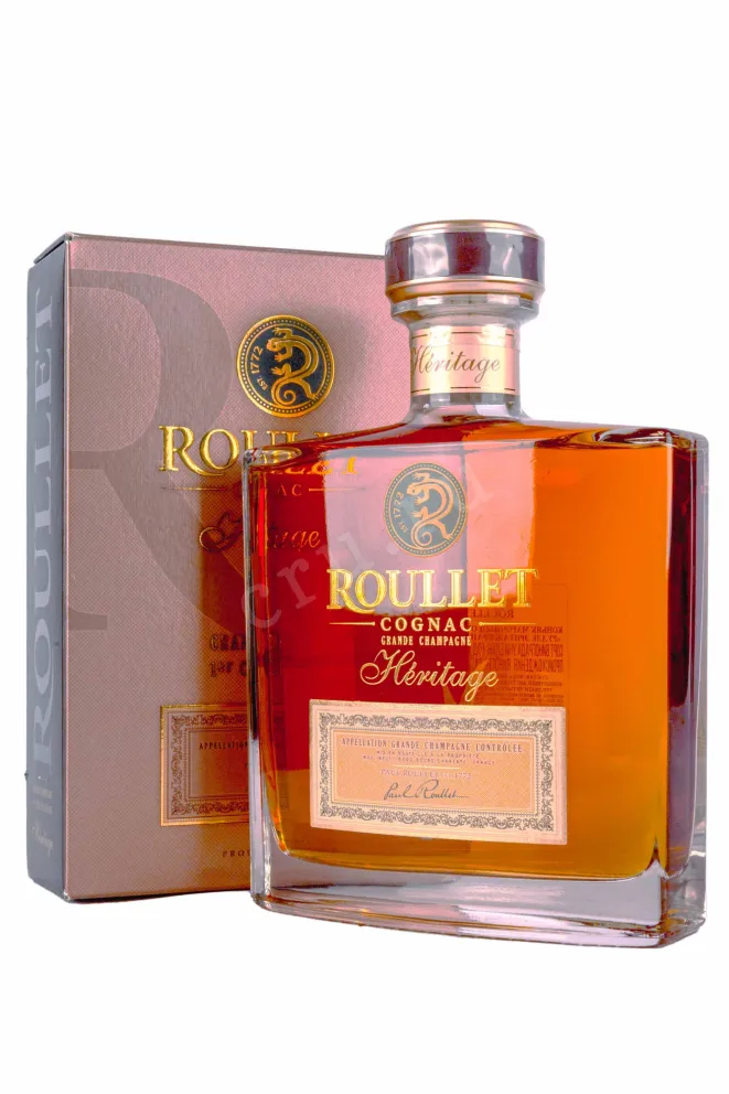 Коньяк Roullet Heritage Grande Champagne gift box  0.7 л