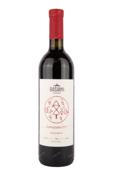 Вино Basiani Saperavi 2020 0.75 л