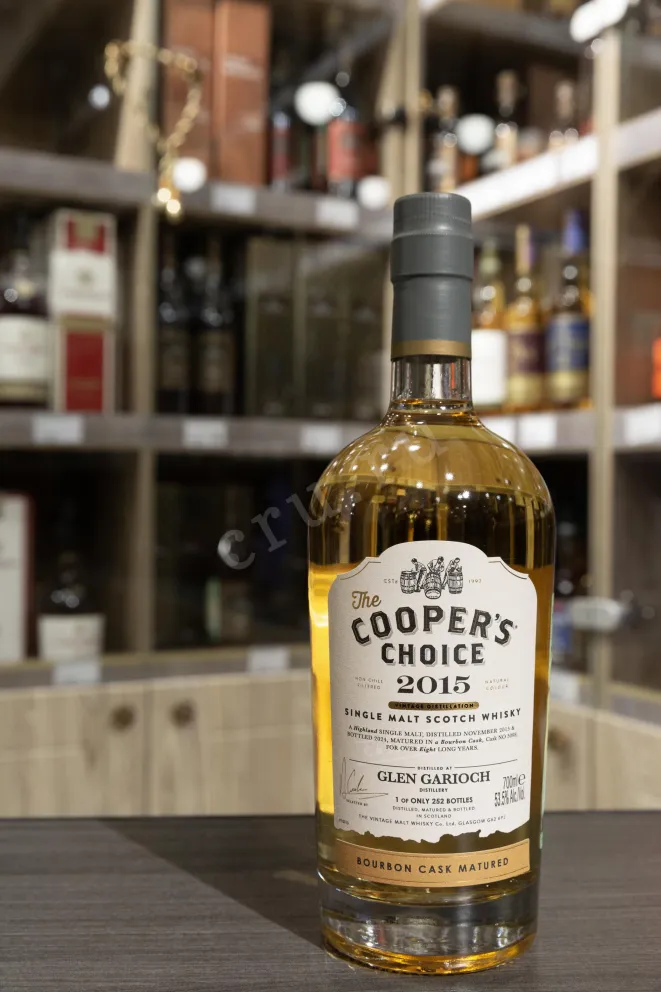 В магазине Крю Профи The Cooper's Choice Glen Garioch Bourbon Cask Matured in gift box 0.7 л