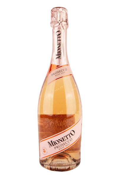 Игристое вино Mionetto Prosecco Rose Extra Dry 2020 0.75 л