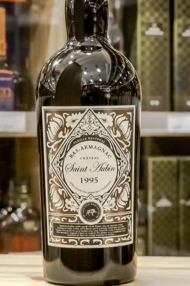 В магазине Крю Профи Saint Aubin Bas-Armagnac in tube 1995 0.7 л