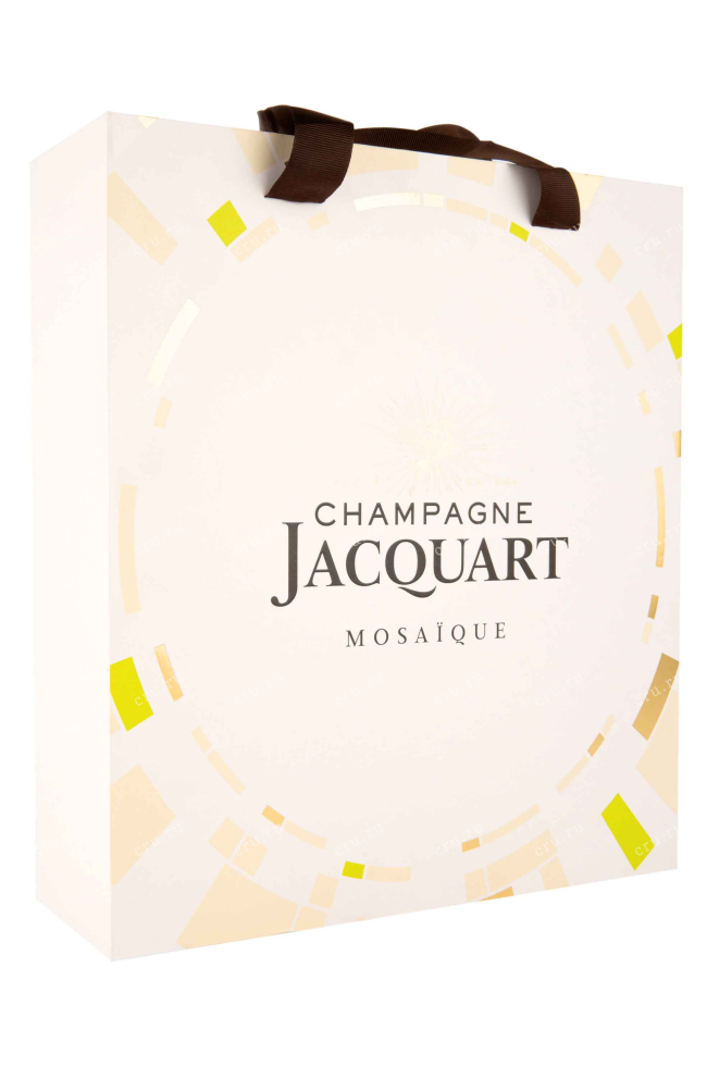 Шампанское Jacquart Mosaique Brut gift box with two glasses  0.75 л