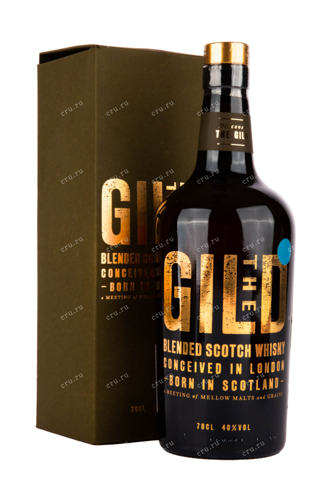 Виски Gild 3 years gift box  0.7 л