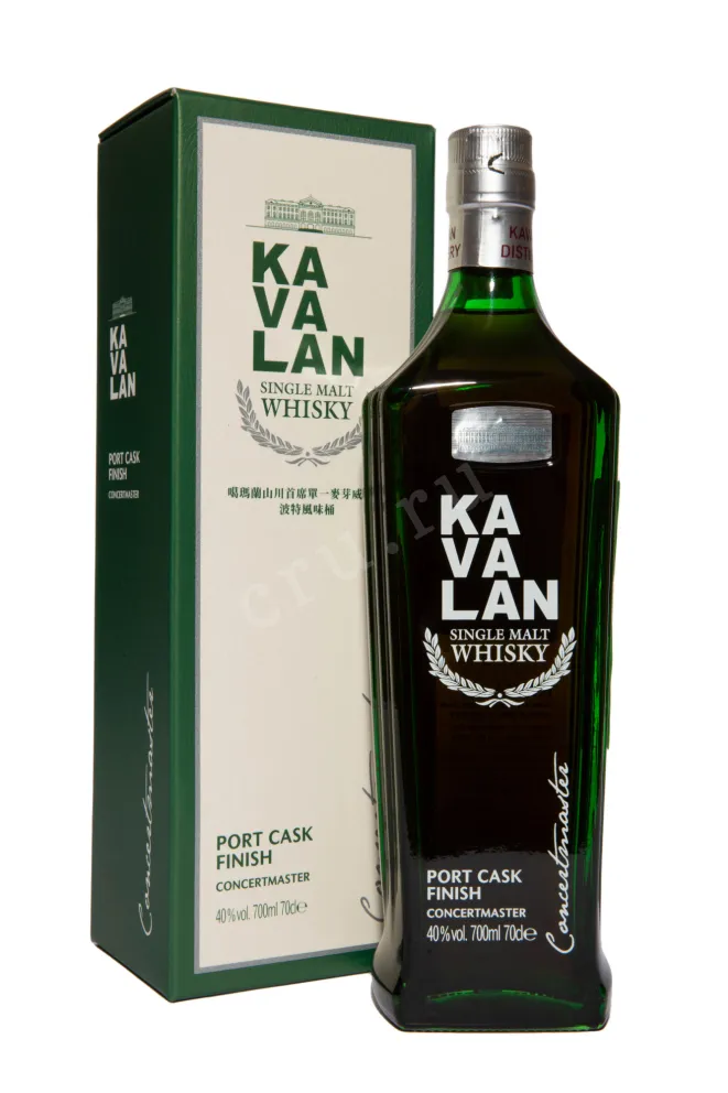 Виски Kavalan Concertmaster Port Finish gift box  0.7 л