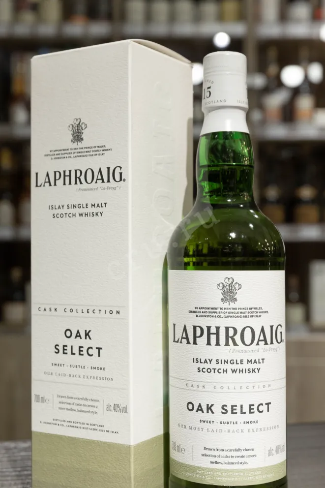 В магазине Крю Профи Laphroaig Oak Select in gift box 0.7 л