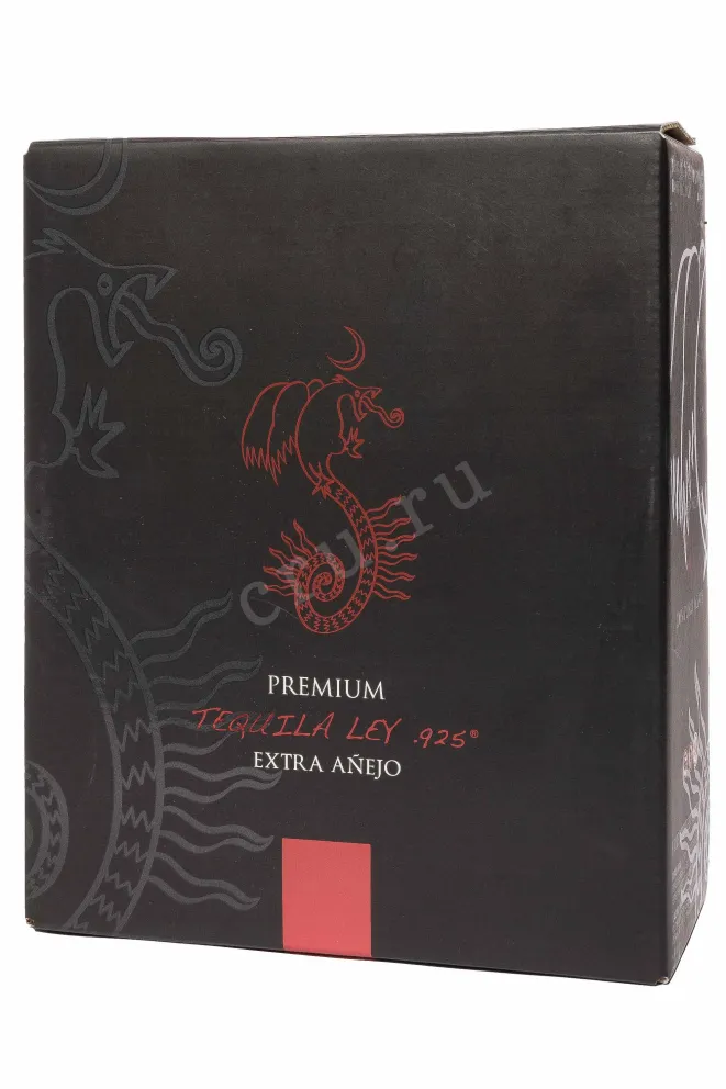 Подарочная коробка Ley 925 Diamand Extra Anejo Premium in gift box 0.75 л