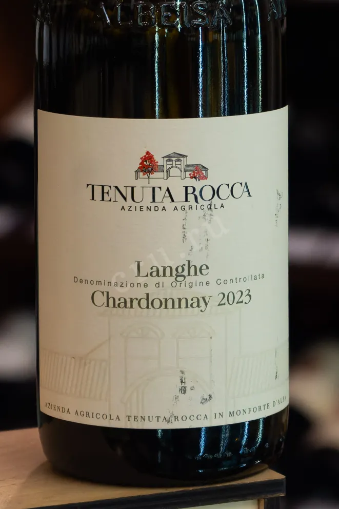 В магазине Крю Профи Tenuta Rocca Chardonnay Langhe 2023 0.75 л