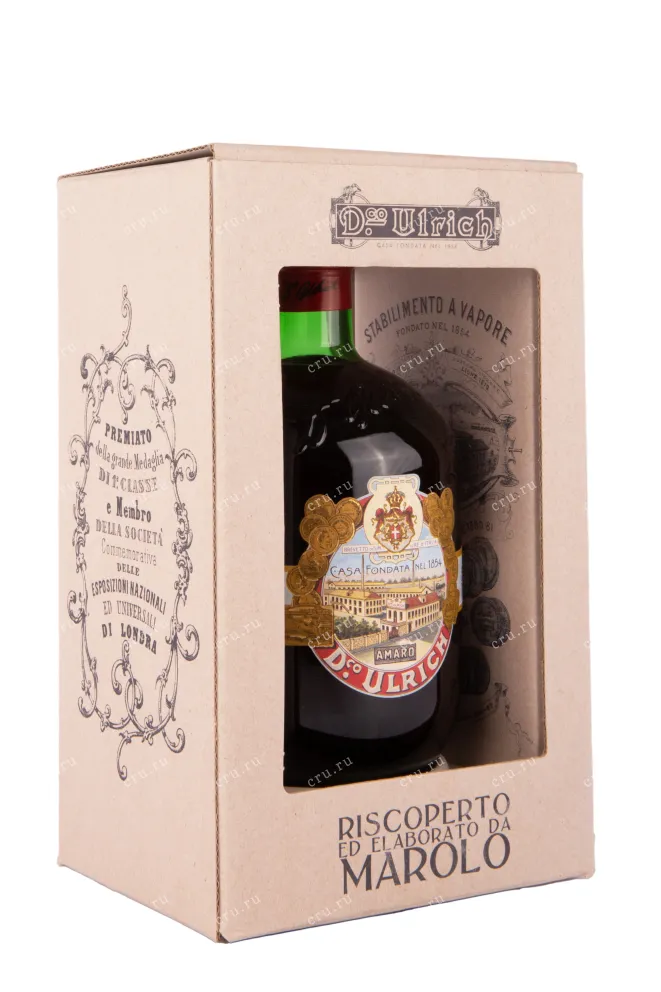 Ликер Ulrich Amaro gift box  0.7 л