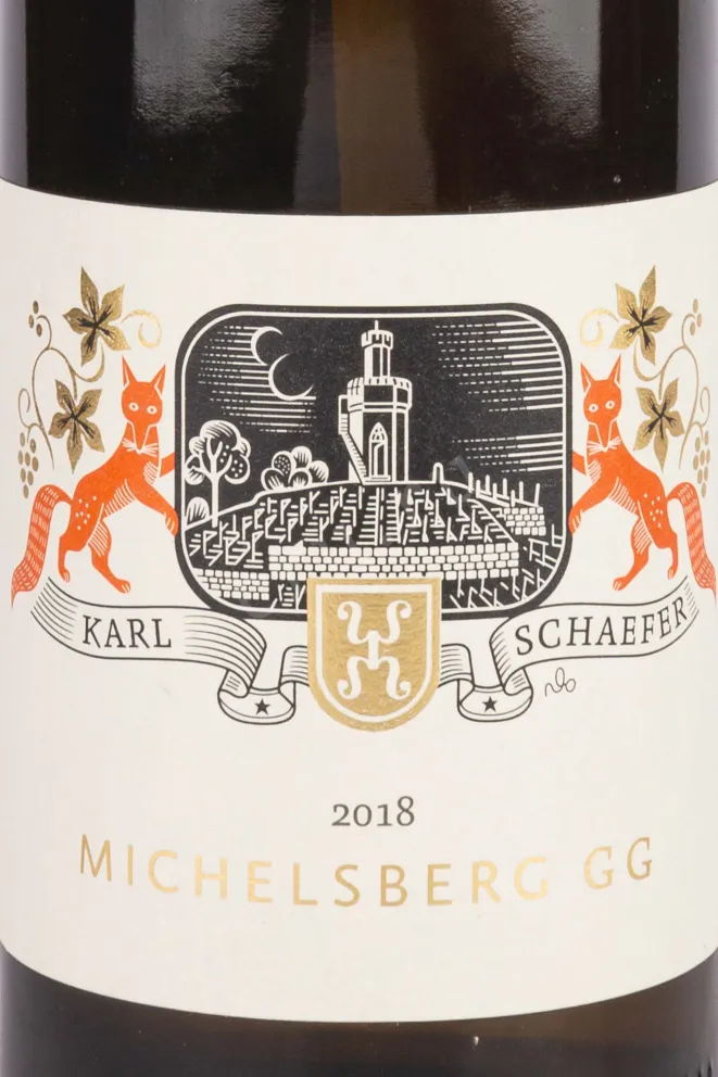 Этикетка Michelsberg Durkheimer Riesling GG 2018 0.75 л