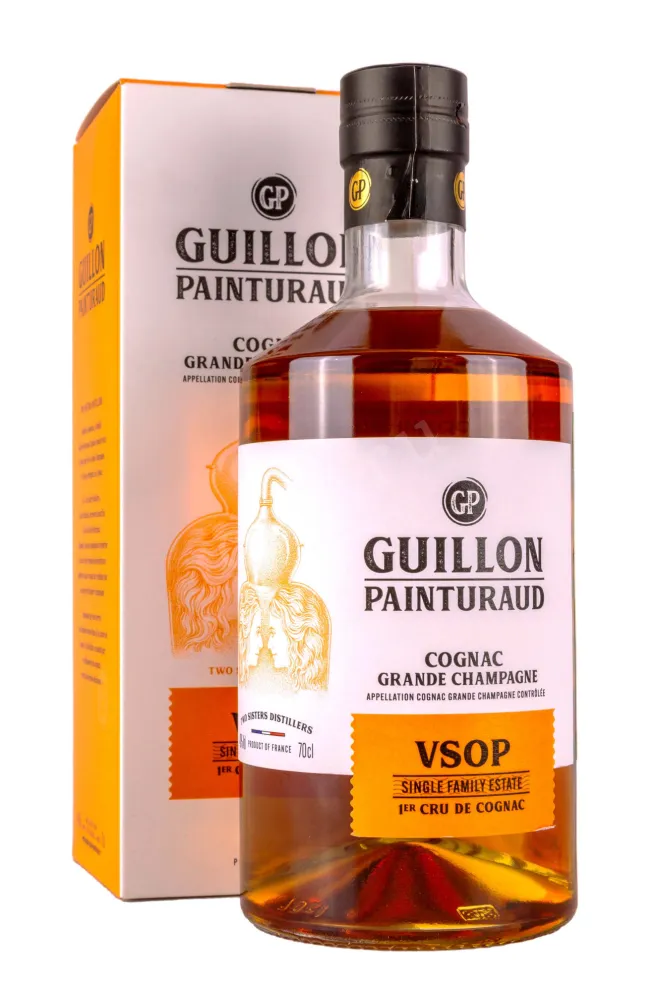 Коньяк Guillon Painturaud VSOP 1er Cru de Cognac in gift box  0.7 л