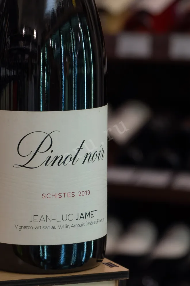 В магазине Крю Профи Domaine Jean-Luc Jamet Schistes Pinot Noir Collines Rhodaniennes 2019 0.75 л