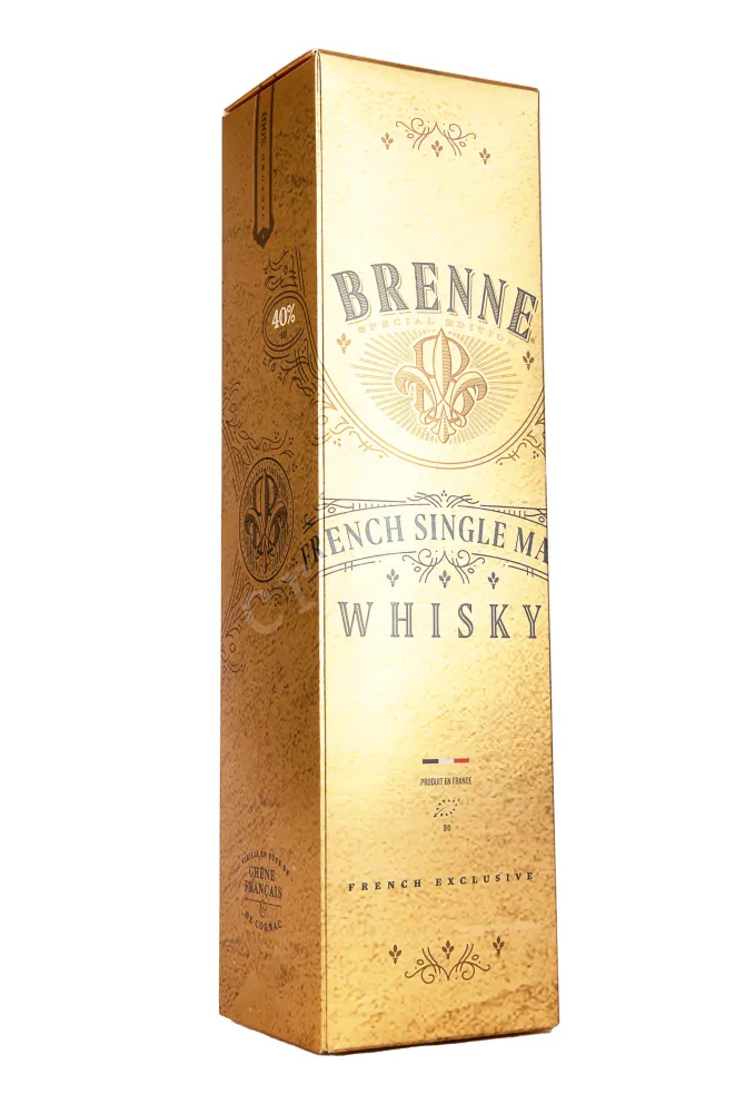 Контрэтикетка Brenne Pineaud des Charentes Finish in gift box 0.7 л
