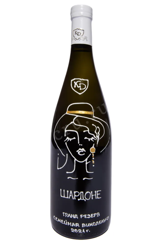Вино Константин Дзитоев Шардоне Гранд Резерв 2021 0.75 л
