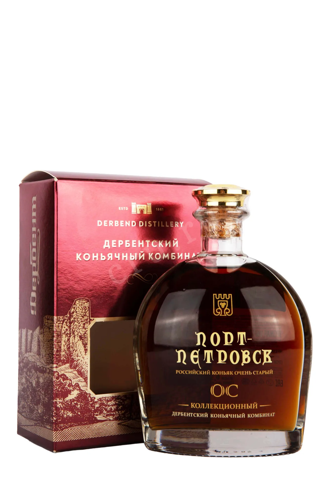 Фото — Коньяк Порт-Петровск ОС  0.5 л