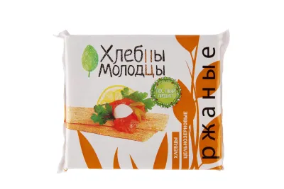 Хлебцы Молодцы Ржаные 100 г