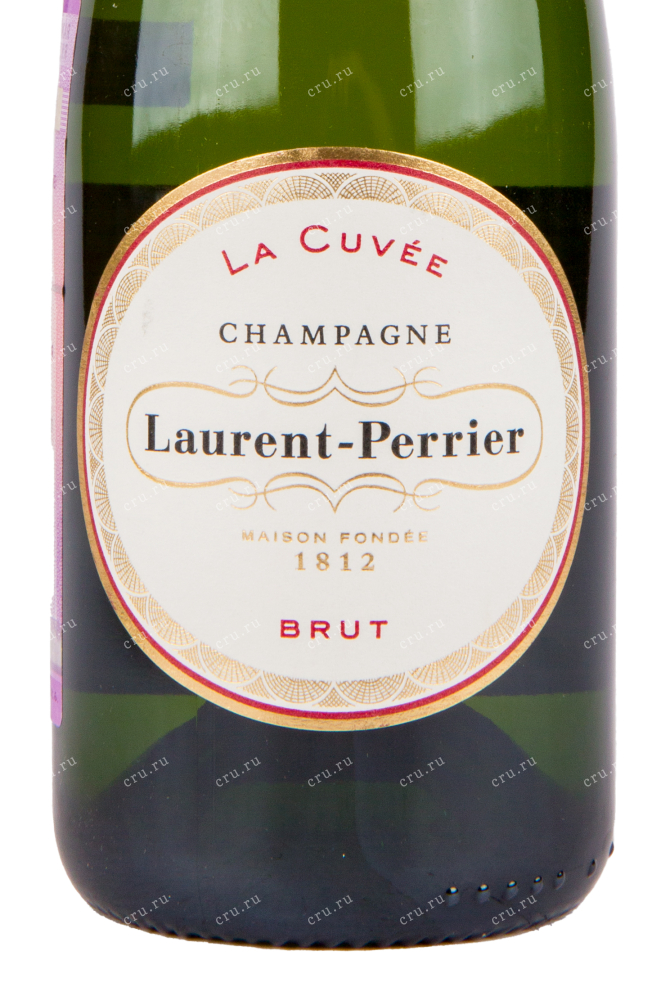 Этикетка игристого вина Laurent-Perrier La Cuvee 0.375 л