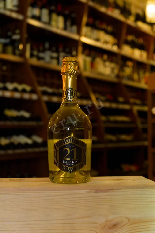 В магазине Крю Профи 21 Cuvee Extra Dry Millesimato 2024 0.75 л